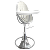 silver / coconut white cotton seat pods | variant=silver / coconut white cotton seat pods, view=highchair