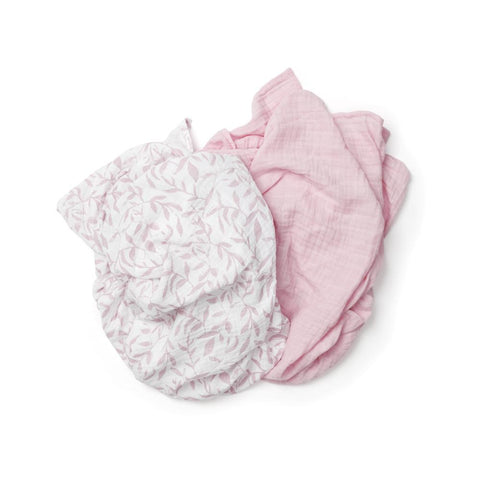 leaves organic muslin