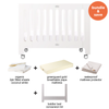 alma papa crib & toddler bed bundle